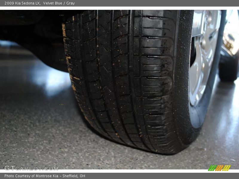 Velvet Blue / Gray 2009 Kia Sedona LX