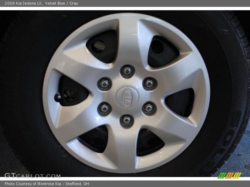 Velvet Blue / Gray 2009 Kia Sedona LX