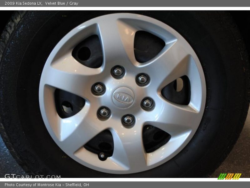 Velvet Blue / Gray 2009 Kia Sedona LX