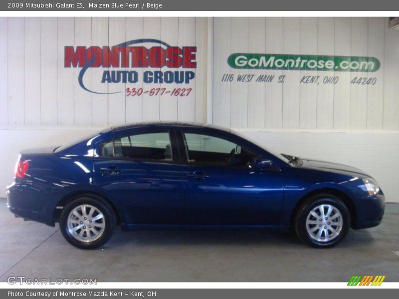 Maizen Blue Pearl / Beige 2009 Mitsubishi Galant ES