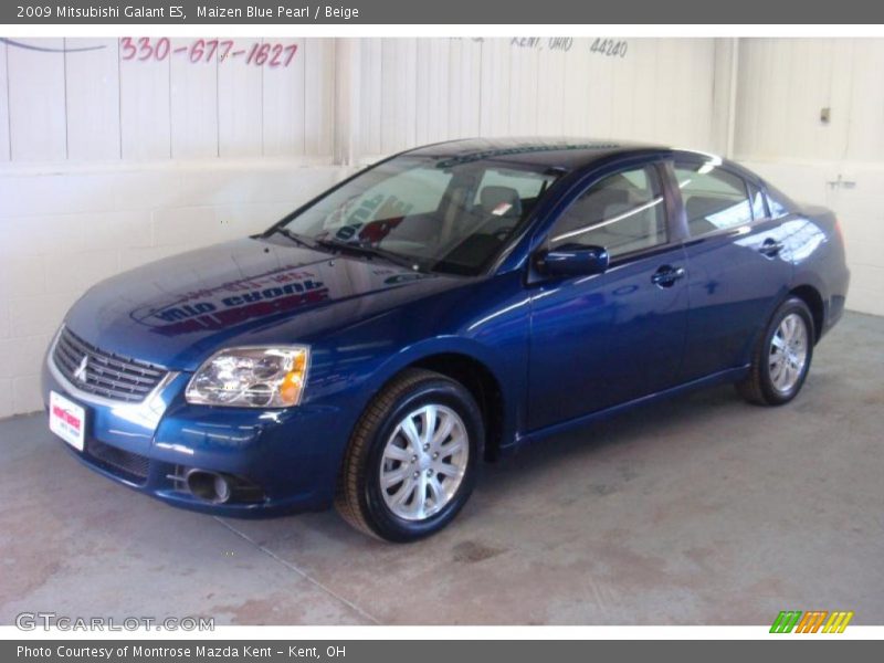 Maizen Blue Pearl / Beige 2009 Mitsubishi Galant ES