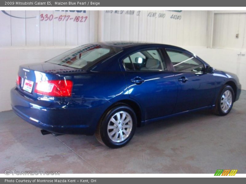 Maizen Blue Pearl / Beige 2009 Mitsubishi Galant ES