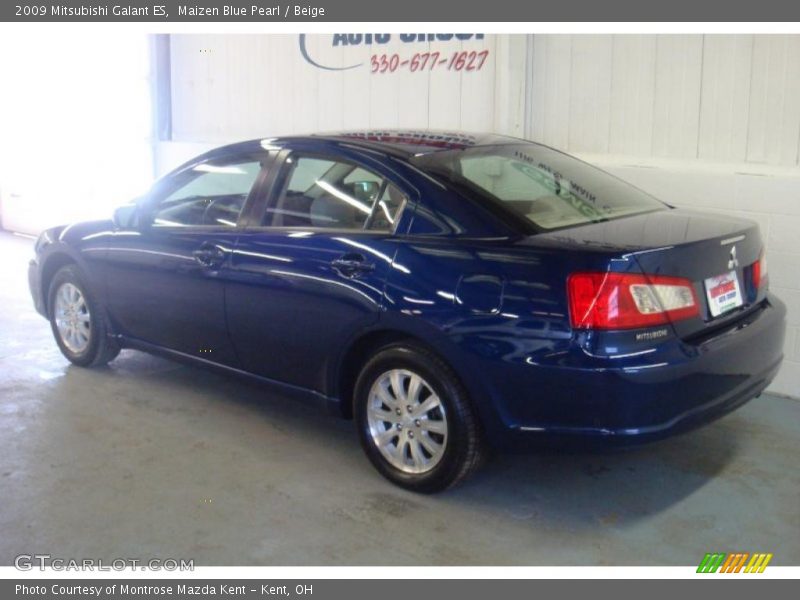 Maizen Blue Pearl / Beige 2009 Mitsubishi Galant ES