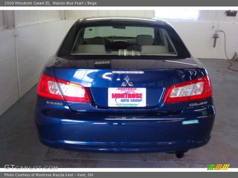 Maizen Blue Pearl / Beige 2009 Mitsubishi Galant ES