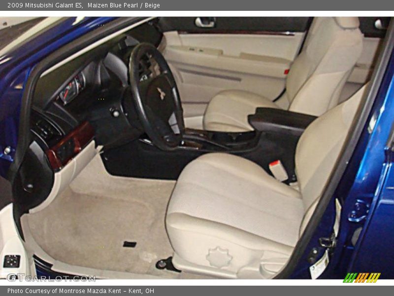 Maizen Blue Pearl / Beige 2009 Mitsubishi Galant ES