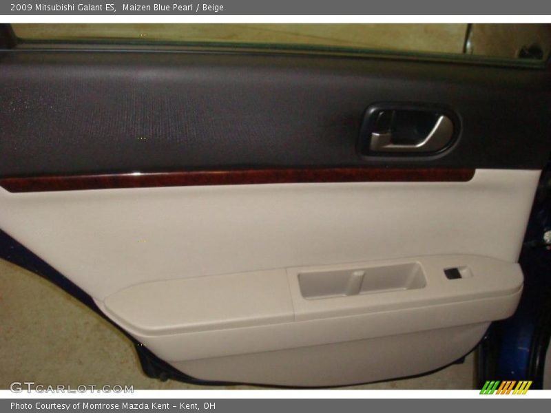 Maizen Blue Pearl / Beige 2009 Mitsubishi Galant ES