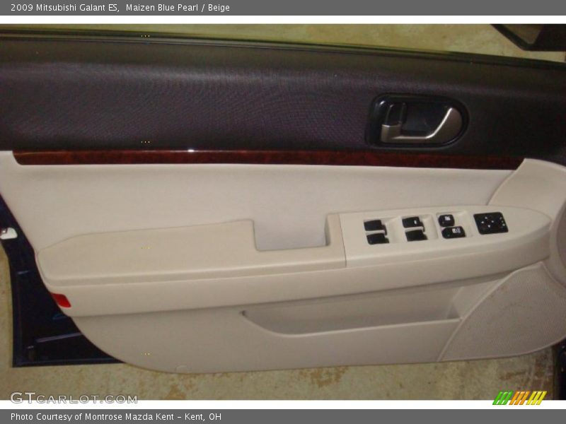 Maizen Blue Pearl / Beige 2009 Mitsubishi Galant ES