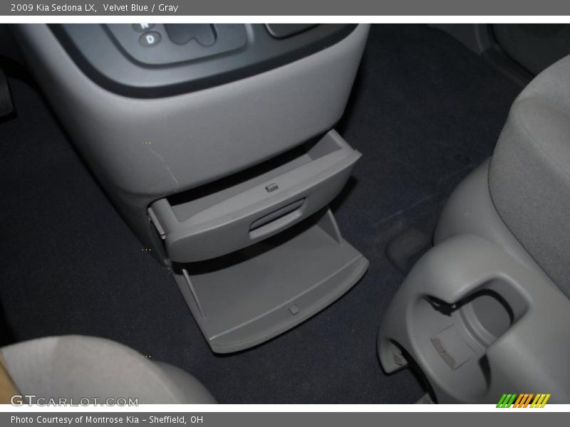 Velvet Blue / Gray 2009 Kia Sedona LX