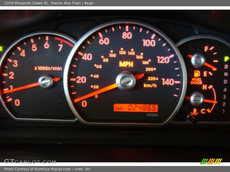 Maizen Blue Pearl / Beige 2009 Mitsubishi Galant ES