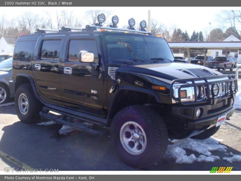 Black / Wheat 2003 Hummer H2 SUV