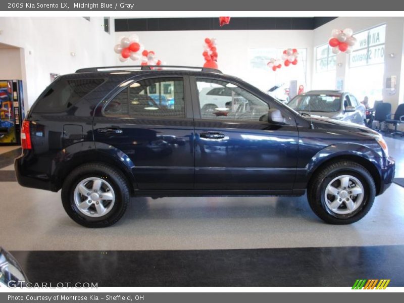 Midnight Blue / Gray 2009 Kia Sorento LX