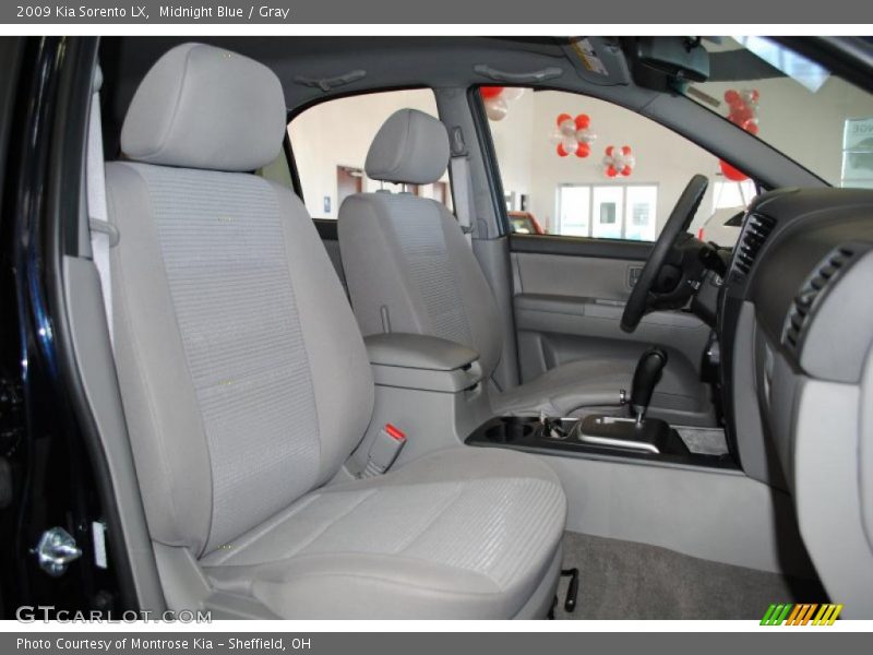 Midnight Blue / Gray 2009 Kia Sorento LX