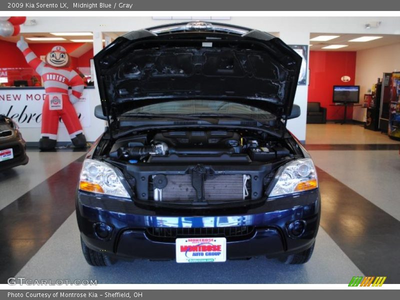 Midnight Blue / Gray 2009 Kia Sorento LX