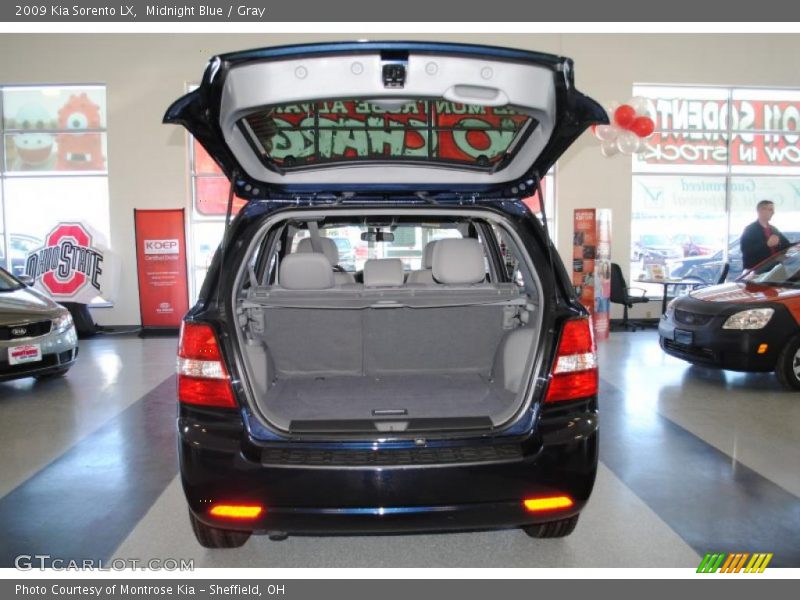 Midnight Blue / Gray 2009 Kia Sorento LX