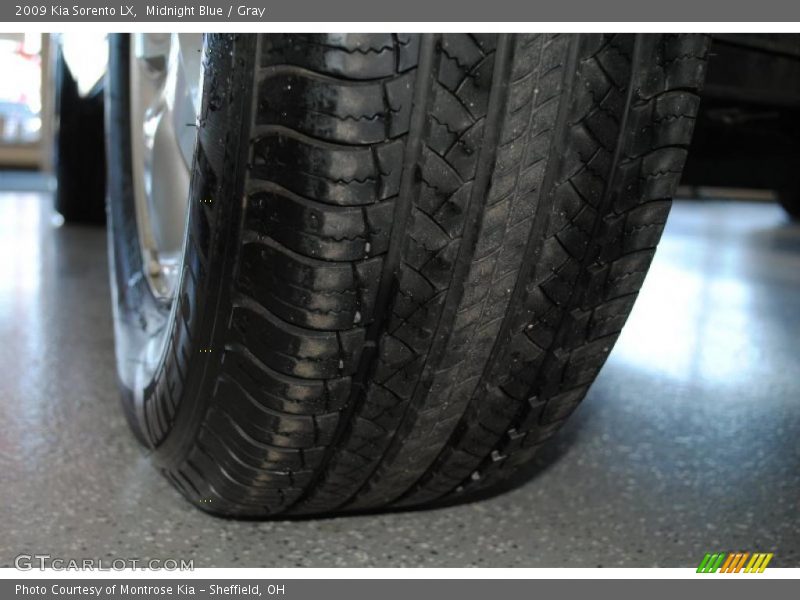 Midnight Blue / Gray 2009 Kia Sorento LX