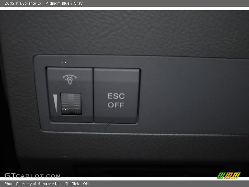 Midnight Blue / Gray 2009 Kia Sorento LX