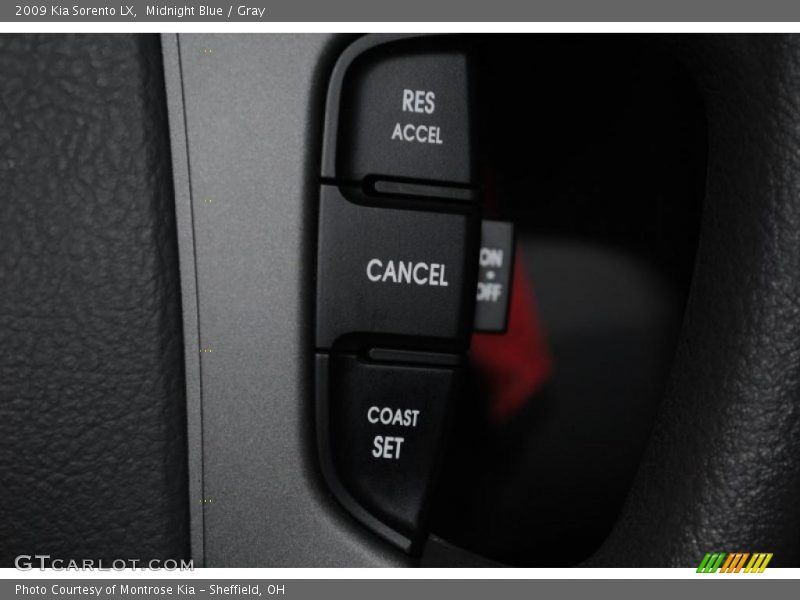 Midnight Blue / Gray 2009 Kia Sorento LX