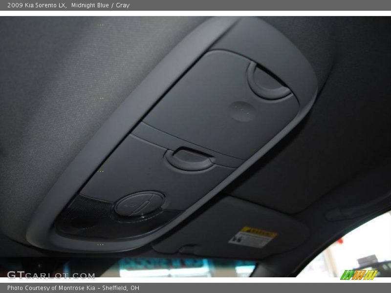 Midnight Blue / Gray 2009 Kia Sorento LX