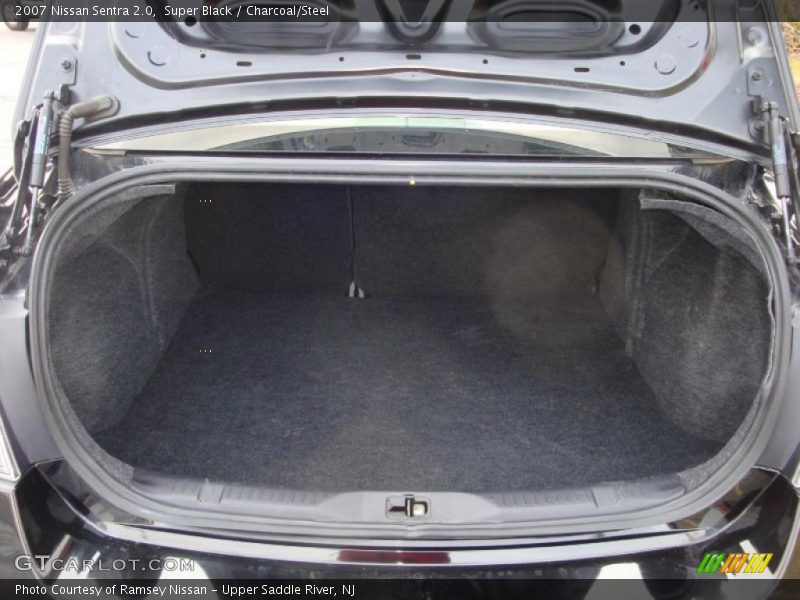 Super Black / Charcoal/Steel 2007 Nissan Sentra 2.0