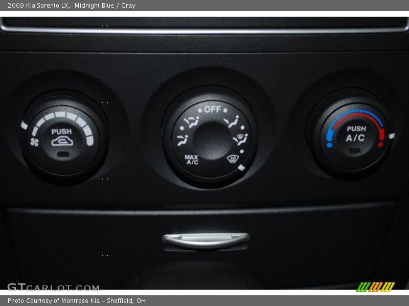 Midnight Blue / Gray 2009 Kia Sorento LX