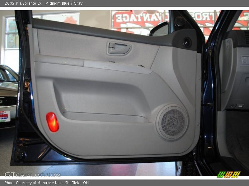 Midnight Blue / Gray 2009 Kia Sorento LX