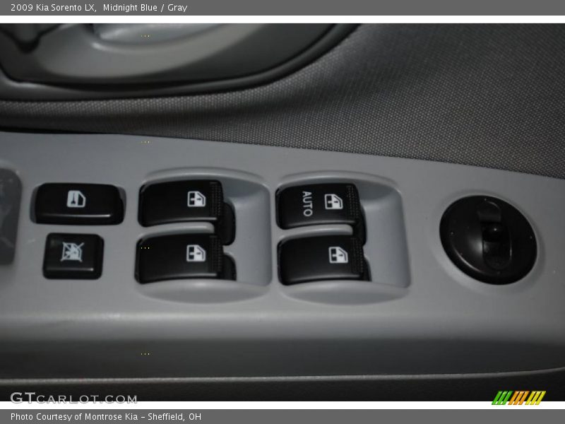 Midnight Blue / Gray 2009 Kia Sorento LX