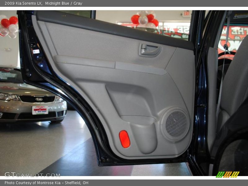 Midnight Blue / Gray 2009 Kia Sorento LX