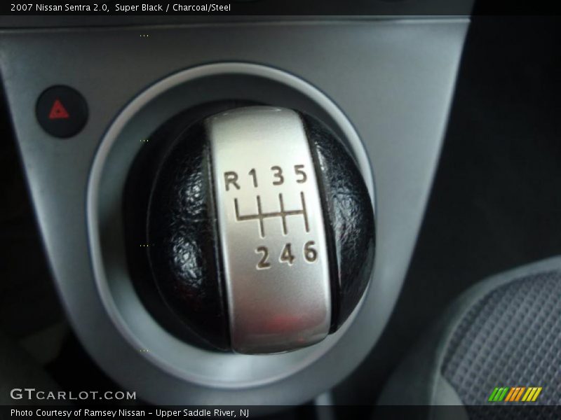 Super Black / Charcoal/Steel 2007 Nissan Sentra 2.0