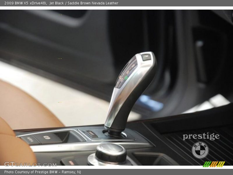 Jet Black / Saddle Brown Nevada Leather 2009 BMW X5 xDrive48i