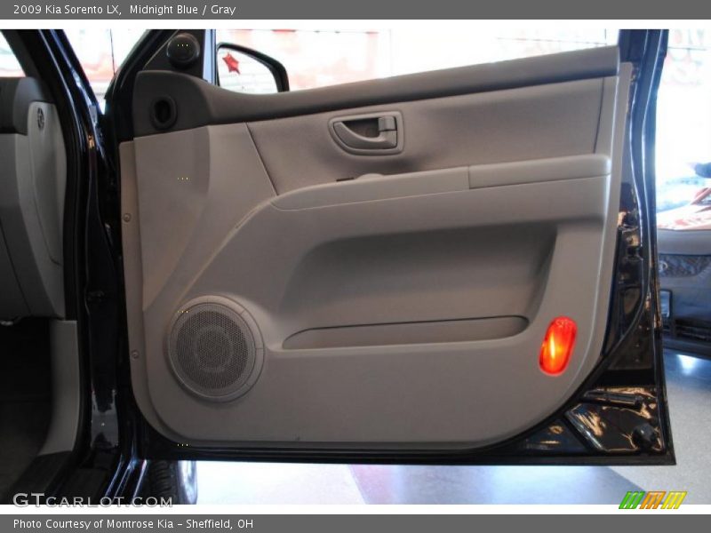 Midnight Blue / Gray 2009 Kia Sorento LX