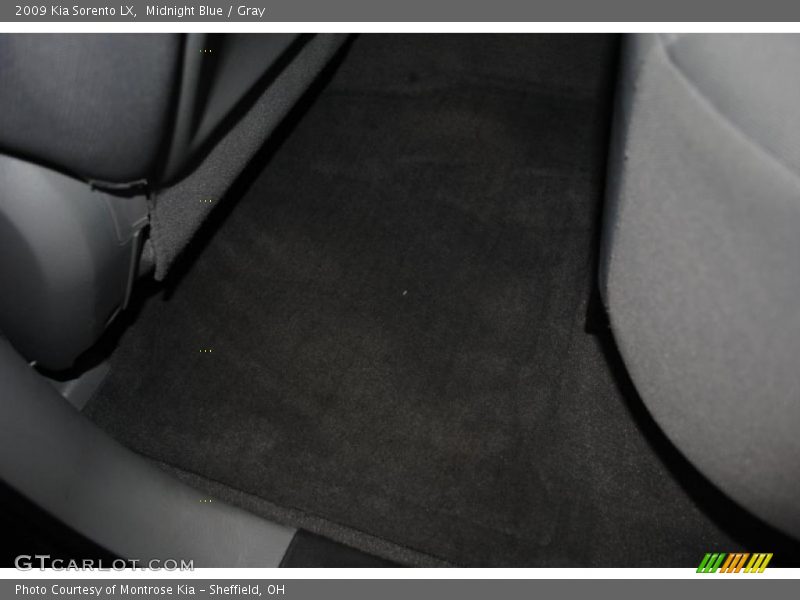 Midnight Blue / Gray 2009 Kia Sorento LX