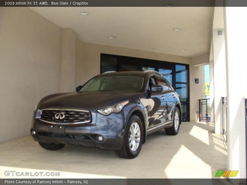 Blue Slate / Graphite 2009 Infiniti FX 35 AWD