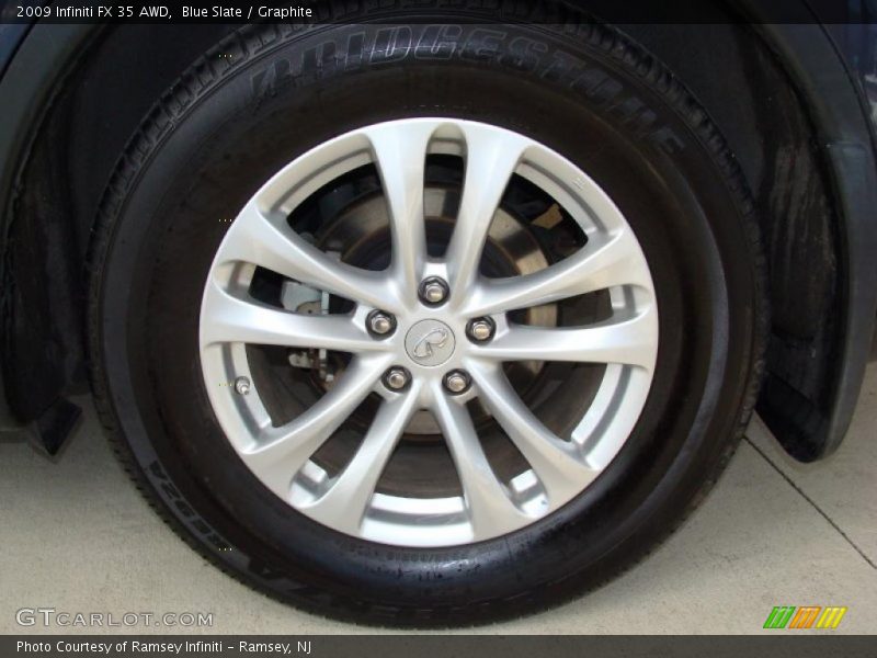 Blue Slate / Graphite 2009 Infiniti FX 35 AWD