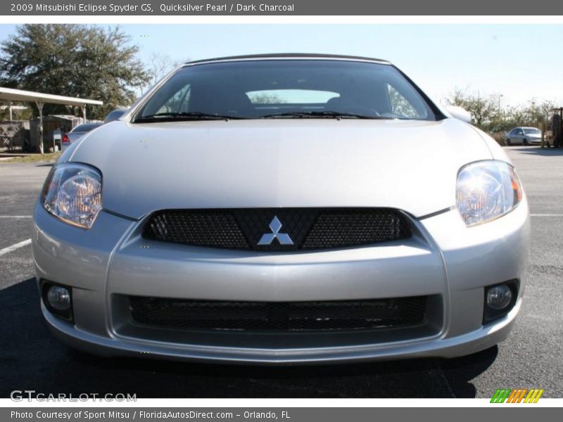 Quicksilver Pearl / Dark Charcoal 2009 Mitsubishi Eclipse Spyder GS