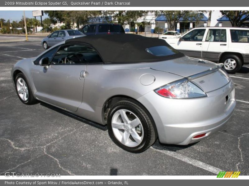 Quicksilver Pearl / Dark Charcoal 2009 Mitsubishi Eclipse Spyder GS