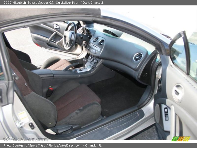 Quicksilver Pearl / Dark Charcoal 2009 Mitsubishi Eclipse Spyder GS