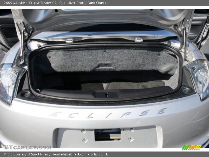 Quicksilver Pearl / Dark Charcoal 2009 Mitsubishi Eclipse Spyder GS
