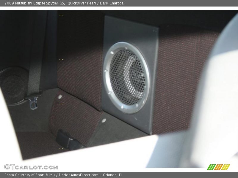 Quicksilver Pearl / Dark Charcoal 2009 Mitsubishi Eclipse Spyder GS