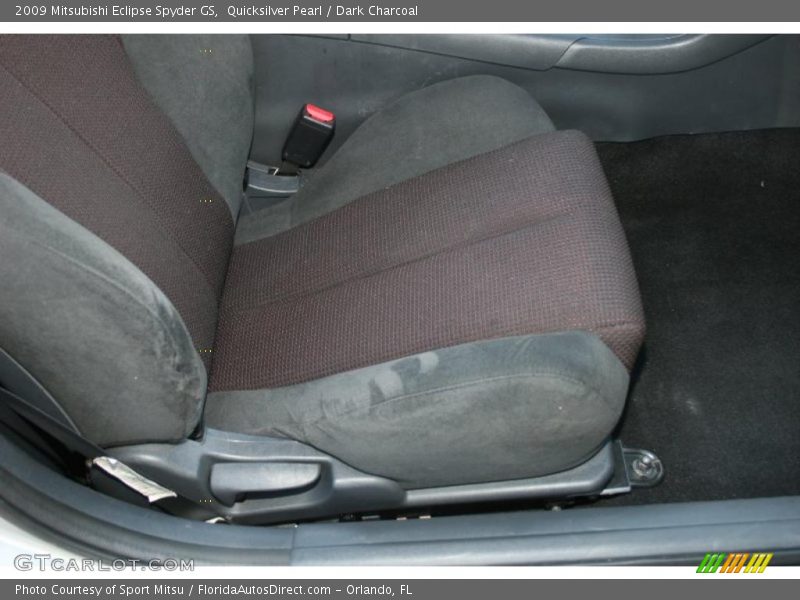 Quicksilver Pearl / Dark Charcoal 2009 Mitsubishi Eclipse Spyder GS