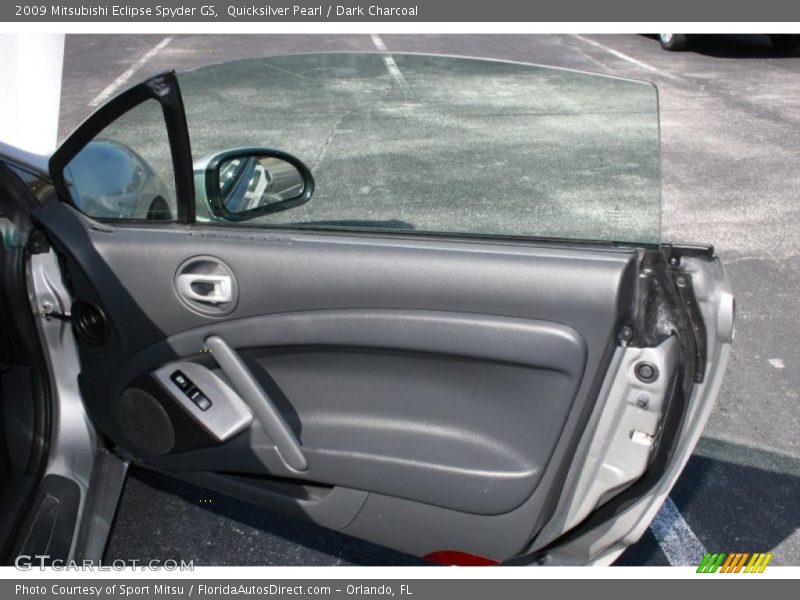 Quicksilver Pearl / Dark Charcoal 2009 Mitsubishi Eclipse Spyder GS