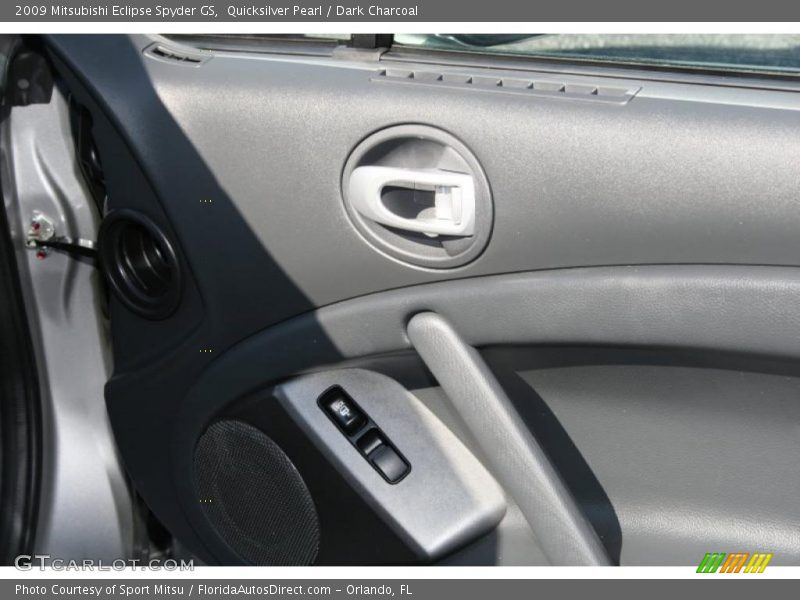 Quicksilver Pearl / Dark Charcoal 2009 Mitsubishi Eclipse Spyder GS