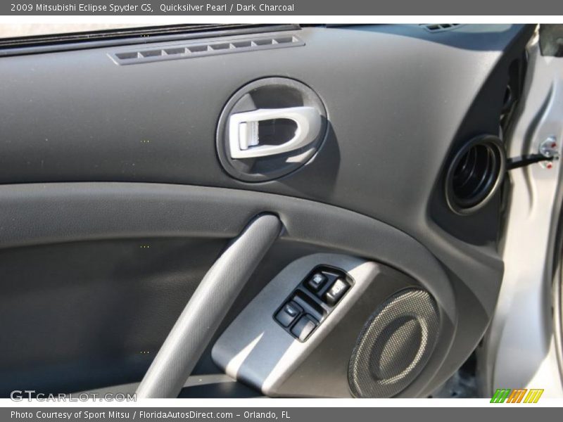 Quicksilver Pearl / Dark Charcoal 2009 Mitsubishi Eclipse Spyder GS