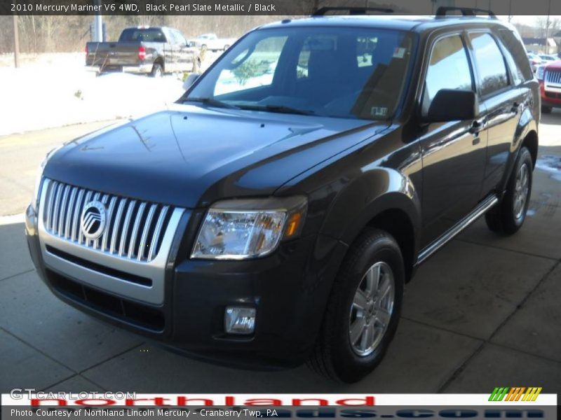 Black Pearl Slate Metallic / Black 2010 Mercury Mariner V6 4WD