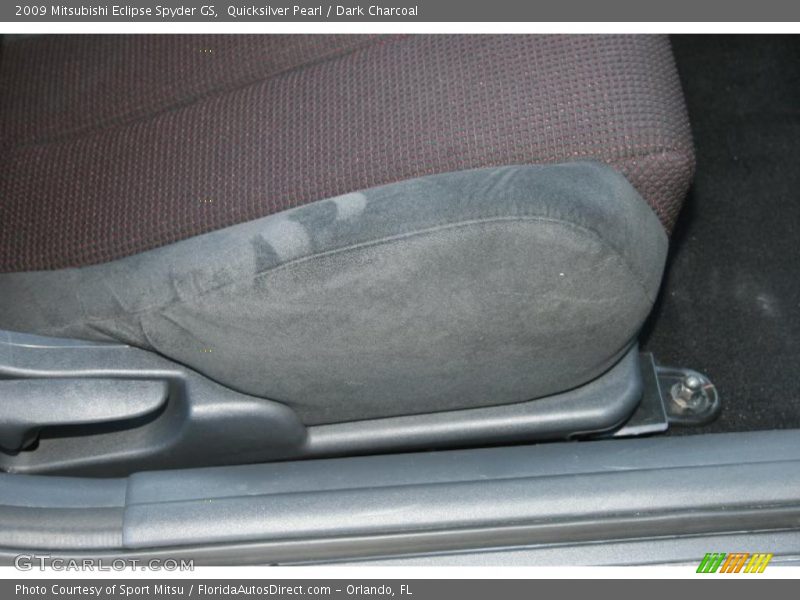 Quicksilver Pearl / Dark Charcoal 2009 Mitsubishi Eclipse Spyder GS