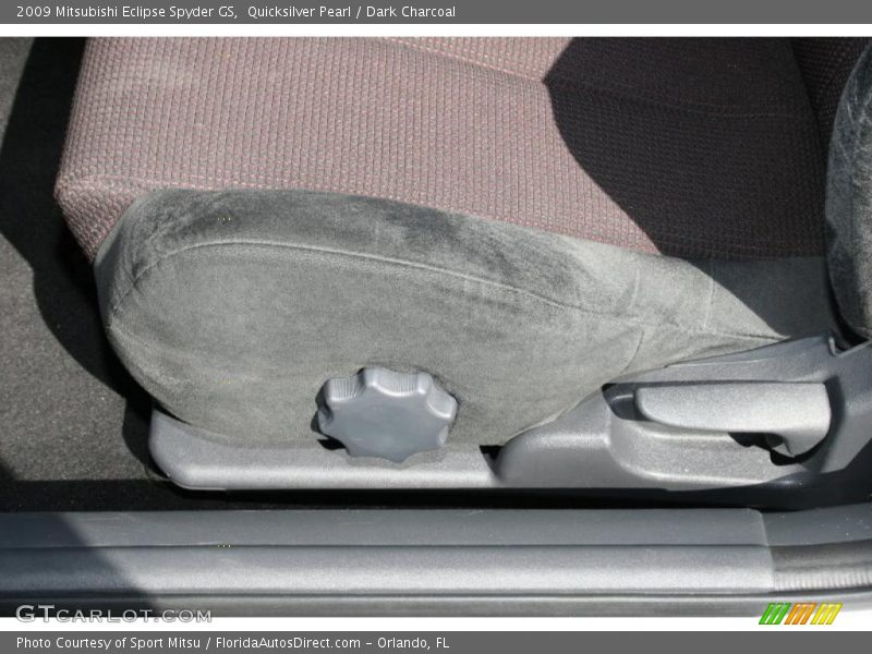 Quicksilver Pearl / Dark Charcoal 2009 Mitsubishi Eclipse Spyder GS