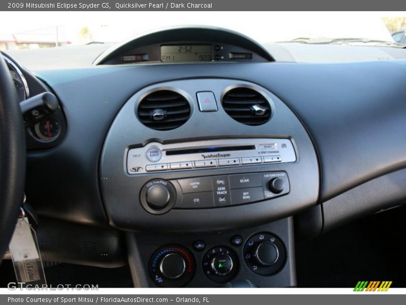 Quicksilver Pearl / Dark Charcoal 2009 Mitsubishi Eclipse Spyder GS