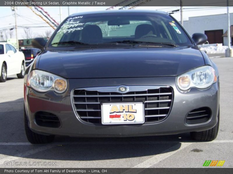 Graphite Metallic / Taupe 2004 Chrysler Sebring LX Sedan