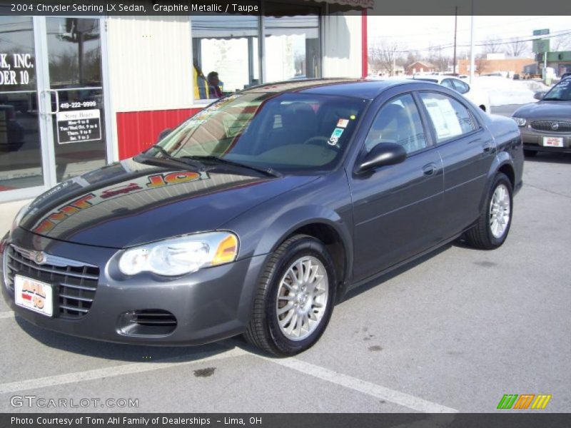 Graphite Metallic / Taupe 2004 Chrysler Sebring LX Sedan