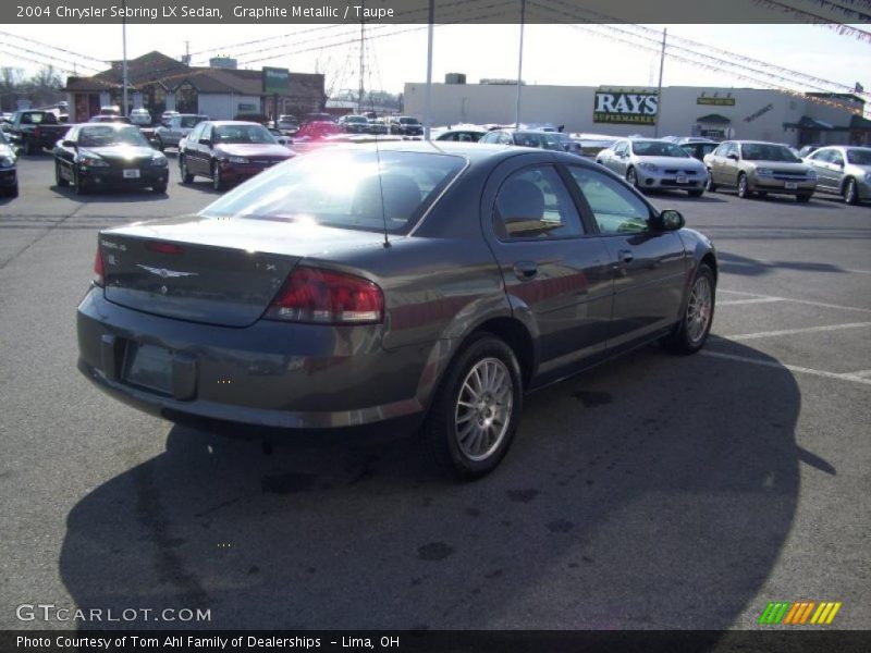 Graphite Metallic / Taupe 2004 Chrysler Sebring LX Sedan