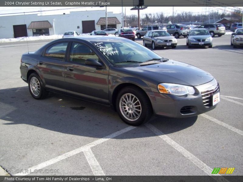 Graphite Metallic / Taupe 2004 Chrysler Sebring LX Sedan